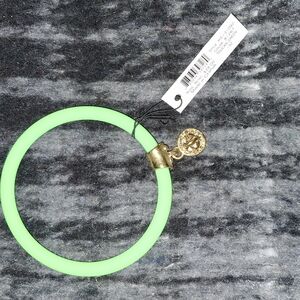 Marc by Marc Jacobs Vibrant Green Bangle with Gold Charm